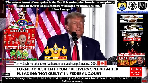 BREAKING NEWS: Trump Mercilessly Unleashes On Biden In Speech Following Arraignment In Federal Court