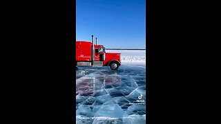 Icy Road Canada | Driving Truck |