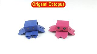 Origami Octopus| DIY Fidget Toys - Easy Paper Crafts