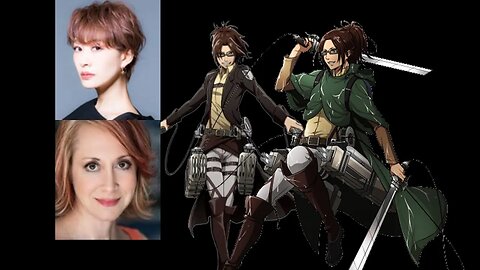 Anime Voice Comparison- Hange Zoe (Attack on Titan)