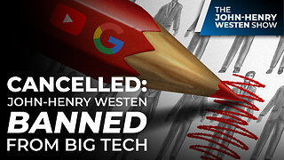 BREAKING: Youtube BANS LifeSite Founder John-Henry Westen PERMANENTLY