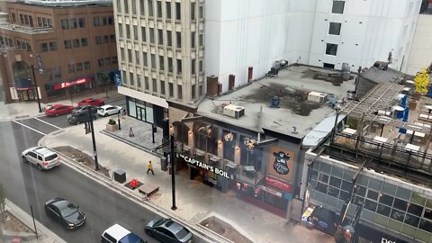 View of Spring Garden Road from Lord Nelson Hotel