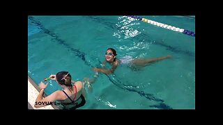 HOW TO - Learn to Dive into a Pool Swim Underwater Swimming Pool Games - Go Fish