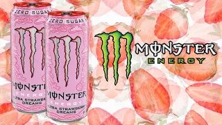Monster Ultra Strawberry Dream Energy Drink Review & Taste Test