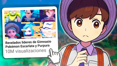 🚨 ¡FILTRACIÓN LIDERES DE GIMNASIO! FILTRACIONES POKÉMON ESCARLATA Y PURPURA