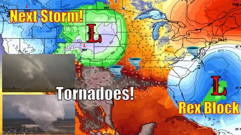 Another Tornado Threat Today & Next Storm Coming! - The WeatherMan Plus Weather Channel