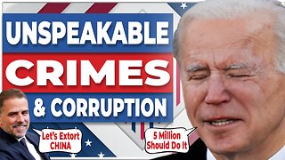 Hunter Biden BRIBE of Chinese Partner IMPLICATES Joe Biden