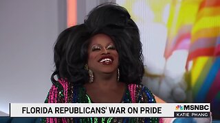 Florida VS Drag Trans Pride - What In The Woke World, on MSNBC