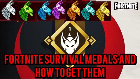 Fortnite Survival Medals And How To Get Them