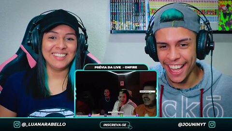 Prévia Freestyle - ONFIRE (Lucas A.R.T, MHRap, Gabriel Rodrigues e Pedro Qualy) | [React em Casal] 🔥