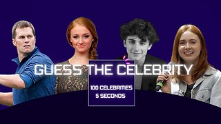 Guess the celebrity (III) in 5 seconds (100 celebrities)