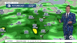 Metro Detroit Forecast: Mild Christmas Eve; rain tonight