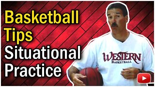 High School Basketball Skills and Drills - situational practice featuring Coach Al Sokaitis