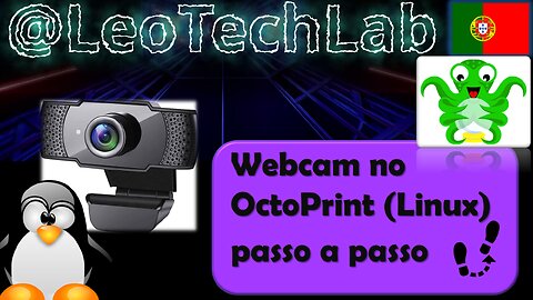 Como configurar uma webcam no OctoPrint (Linux, Docker), passo a passo