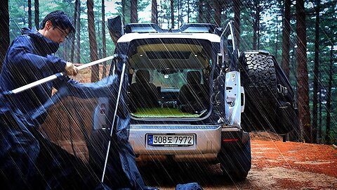 🔫 007 James Bond Camping In The Mystic Forest 🪄 Land Rover DEFENDER 110