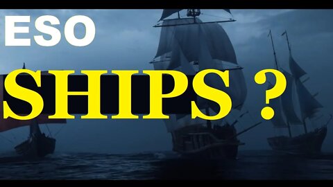 ESO SHIPS??? - Teaser Trailer 2022! - (BOATS?) Elder Scrolls Online