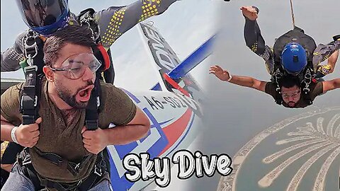 I Did A Skydive In Dubai 😱 | Jahaz Se Jump Mardi 😍 | Scariest Moment Of My Life 😭