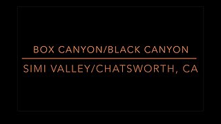 Car Glutton Drive! : Box Canyon/Black Canyon, Simi Valley to Chatsworth, CA