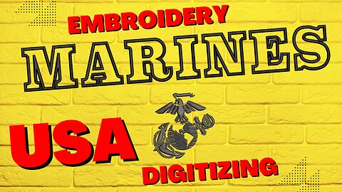 Get Inspired by Stunning USA Marine Corps Embroidery Design | WILCOM EMBROIDERY DESIGNS DIGIT