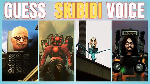 Guess the song Skibidi toilet | Skibidi Quiz | Guess the Skibidi Voice #1, All Seasons 1