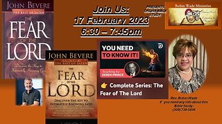 The Fear of the Lord Session #1
