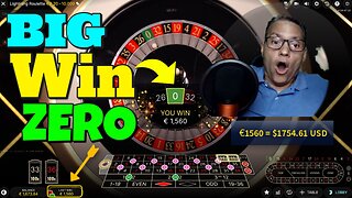 Big Lightning Online Roulette Win with Real Money Online: MUST SEE! $1359.82 Profit in 20 Minutes!