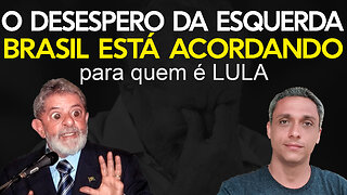 Para o desespero da esquerda e do crime organizado o Brasil está acordando para quem é LULA.