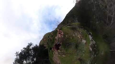 Blasian Babies DaDa And Buddy Cedar Creek Falls Hike, Shortened Edit, GoPro Max 360 Footage Only!