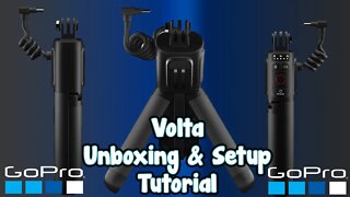 GoPro Volta Battery Grip, Tripod & Remote Unboxing & Setup Tutorial! 4900MaH Battery in GRIP HANDLE!