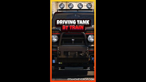 Driving tank by train | Funny #gtav clips Ep 540 #gtaglitches #gtaonline