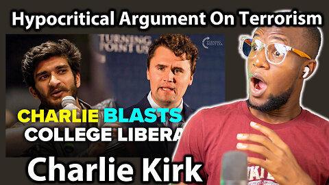 Charlie Kirk LOSES HIS MIND at infuriating woke college student's Hypocritical Argument