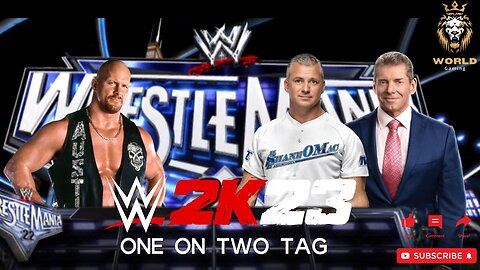 WWE 2K23 - Stone Cold vs Shane & Vince McMahon