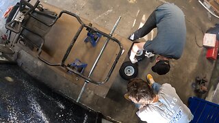 Go Kart Live Axle Install! Go Power Sports Kit on the Downhill Derby Car!
