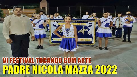 BANDA MARCIAL PADRE NICOLA MAZZA 2022 NO VI FESTIVAL TOCANDO COM ARTE 2022 - JOÃO PESSOA-PB.
