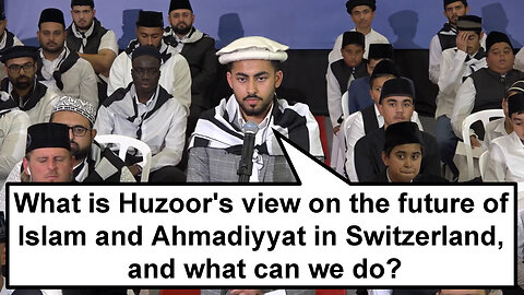 What is Huzoor's view on the future of Islam and Ahmadiyyat in Switzerland, and what can we do?