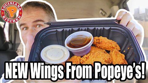 Popeyes NEW Chicken Wings Made Me CRANKY! 🥵🐔😮