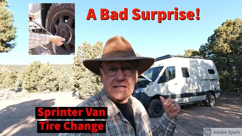 A Bad Surprise During A Sprinter Van Tire Change!