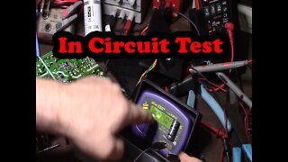 Test Capacitors In Circuit With ESR Meter Peak Atlas ESR70 plus in circuit cap