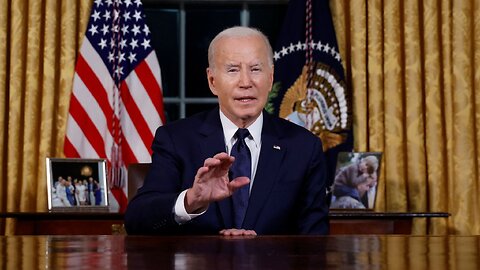 Biden makes the case for wartime aid to Israel and Ukraine in primetime address