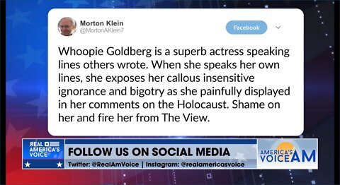 President of the Zionist Organization of America on Whoopi Goldberg's Remarks