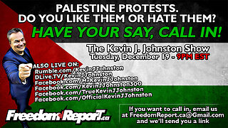 Palestine Protests: Do You Like Them or Hate Them - Have YOUR SAY, CALL IN SHOW!