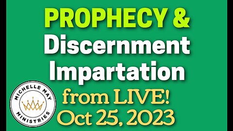 Prophecy & Discernment Impartation