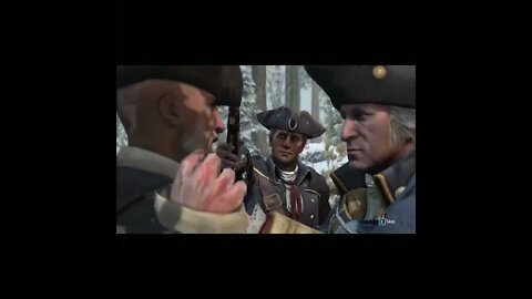Haytham And Washington Together in Assassin's Creed III