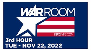 WAR ROOM [3 of 3] Tuesday 11/22/22 • BRYSON GRAY, News, Reports & Analysis • Infowars