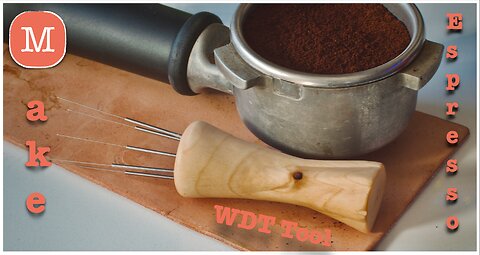 DIY Espresso WDT tool. "(That looks good)"