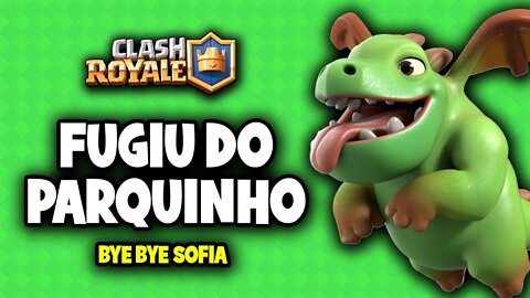 Colocando adversário pra correr no Clash Royale