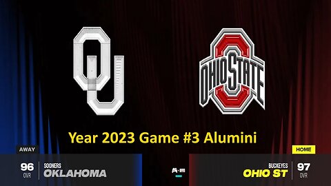 CFB 24 Oklahoma Sooners Vs Ohio State Buckeyes Year 2023 | Alumini