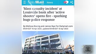 'Mass Casualty Incident' At Louisville Bank 🏦 After @ctive Shooter' "Opens Fire" #VishusTv 📺