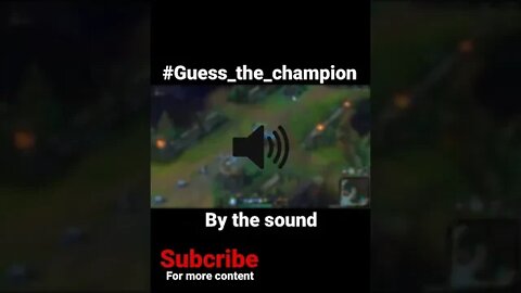 Guess the champion - League of legends | ep 5 #shorts #leagueoflegends #guess_the_champion