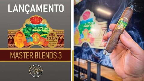 CIGAR 019 - LANÇAMENTO - Oliva Master Blends 3 - com Cesar Adames e Robson Orsi